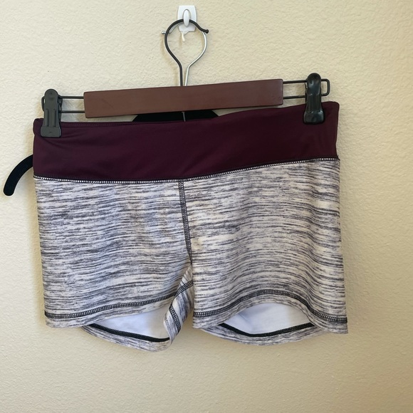 Two pair of shorts, blue pair xs Purple pair small - Picture 6 of 9